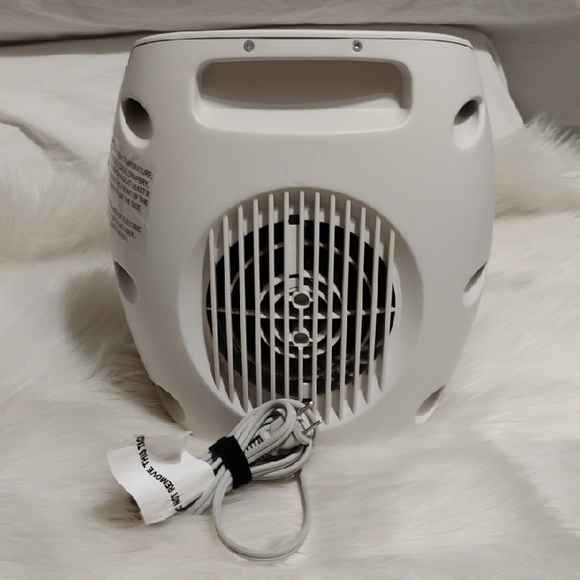 Home Fusion Portable Space Heater Black/White Never Used - Picture 5 of 9